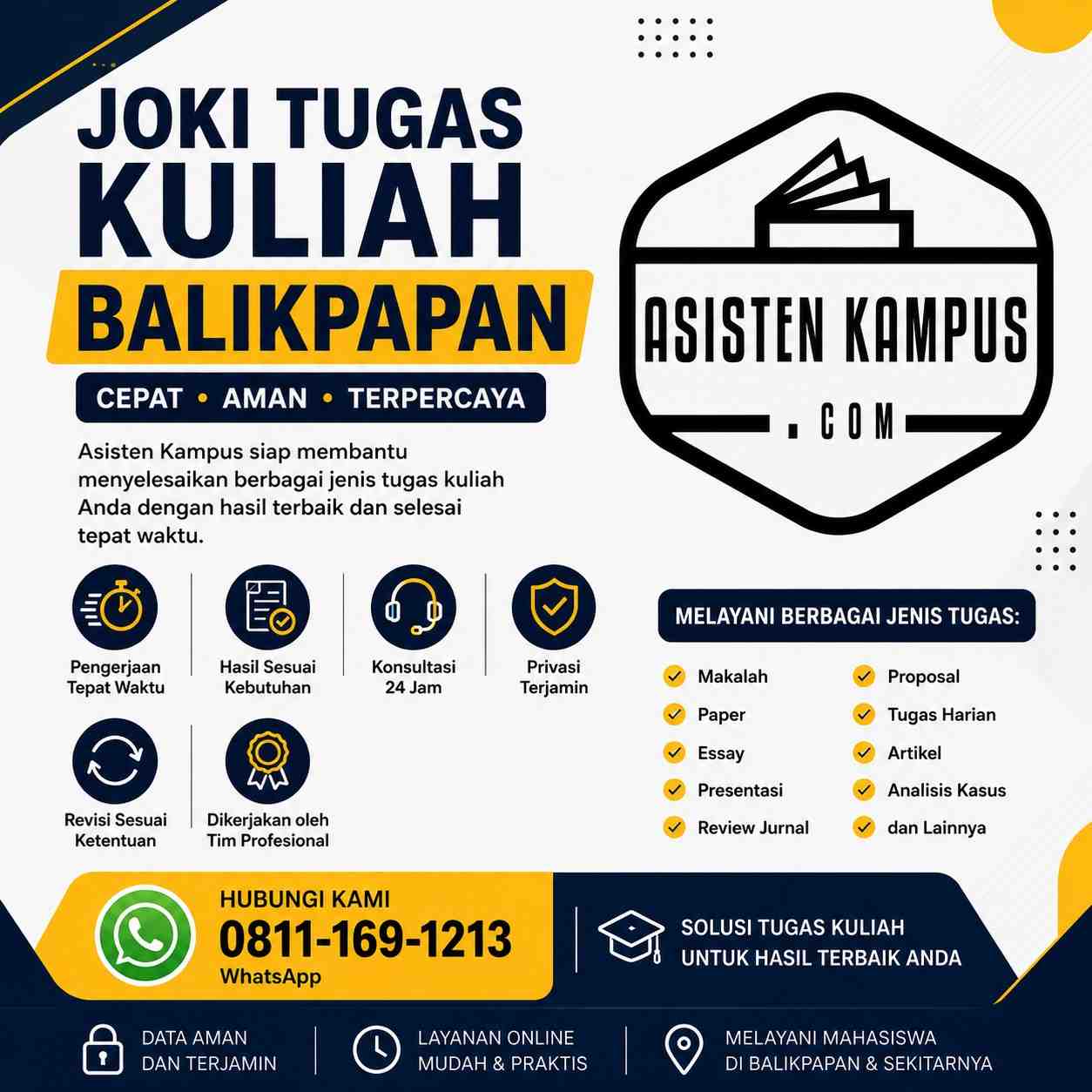 Joki Tugas Kuliah Balikpapan
