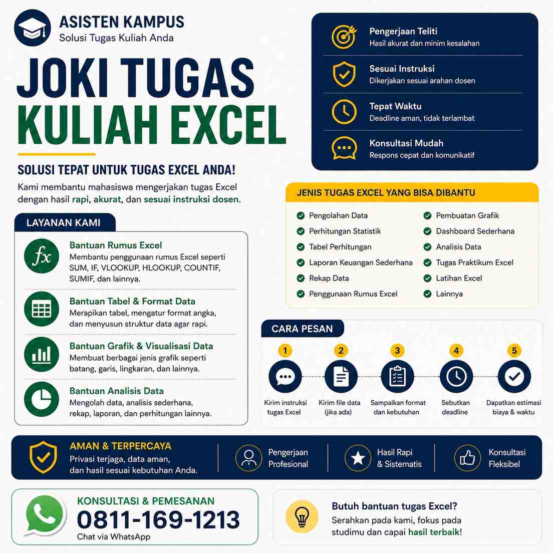 Joki Tugas Kuliah Excel