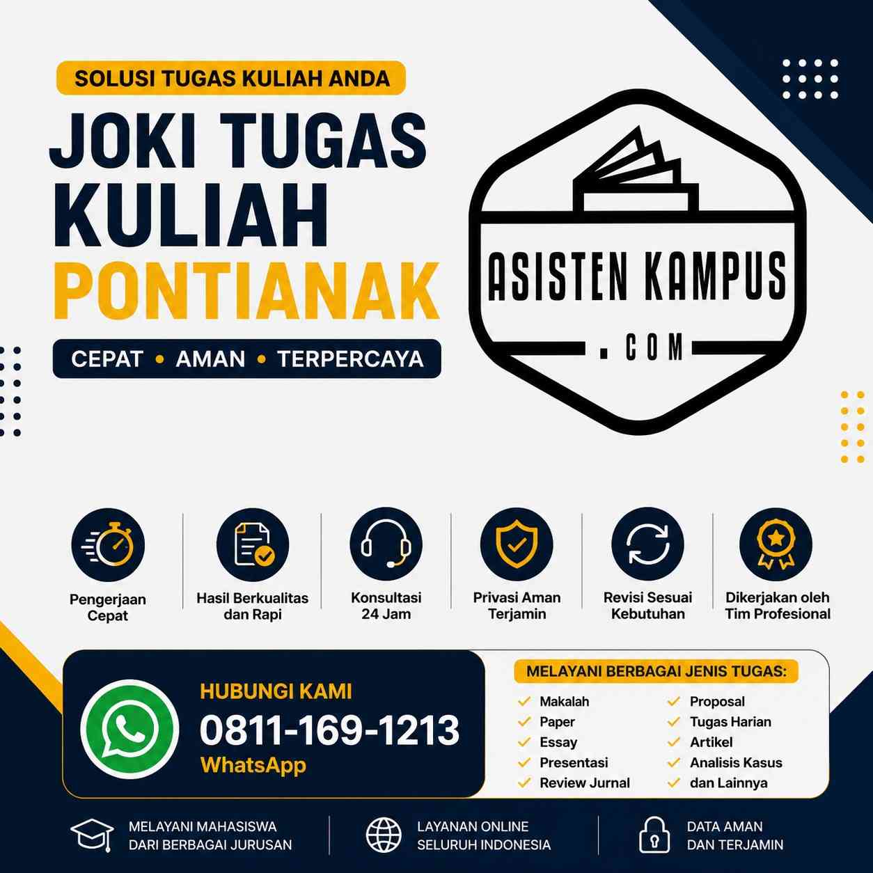 Joki Tugas Kuliah Pontianak
