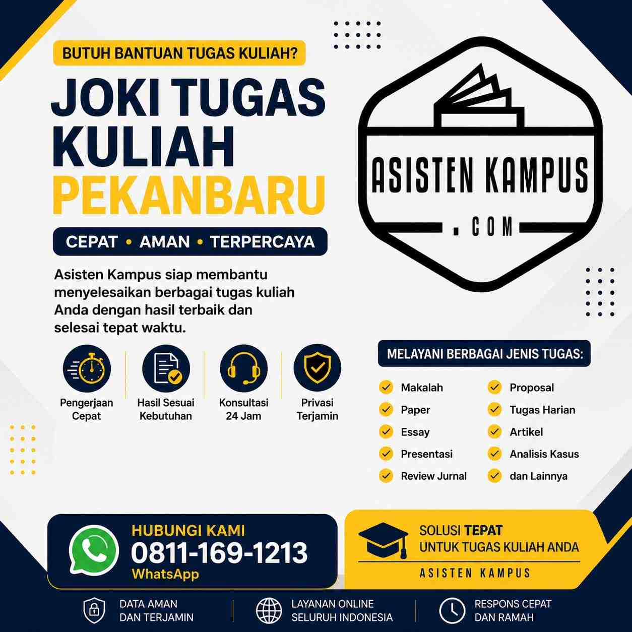 Joki Tugas Kuliah Pekanbaru