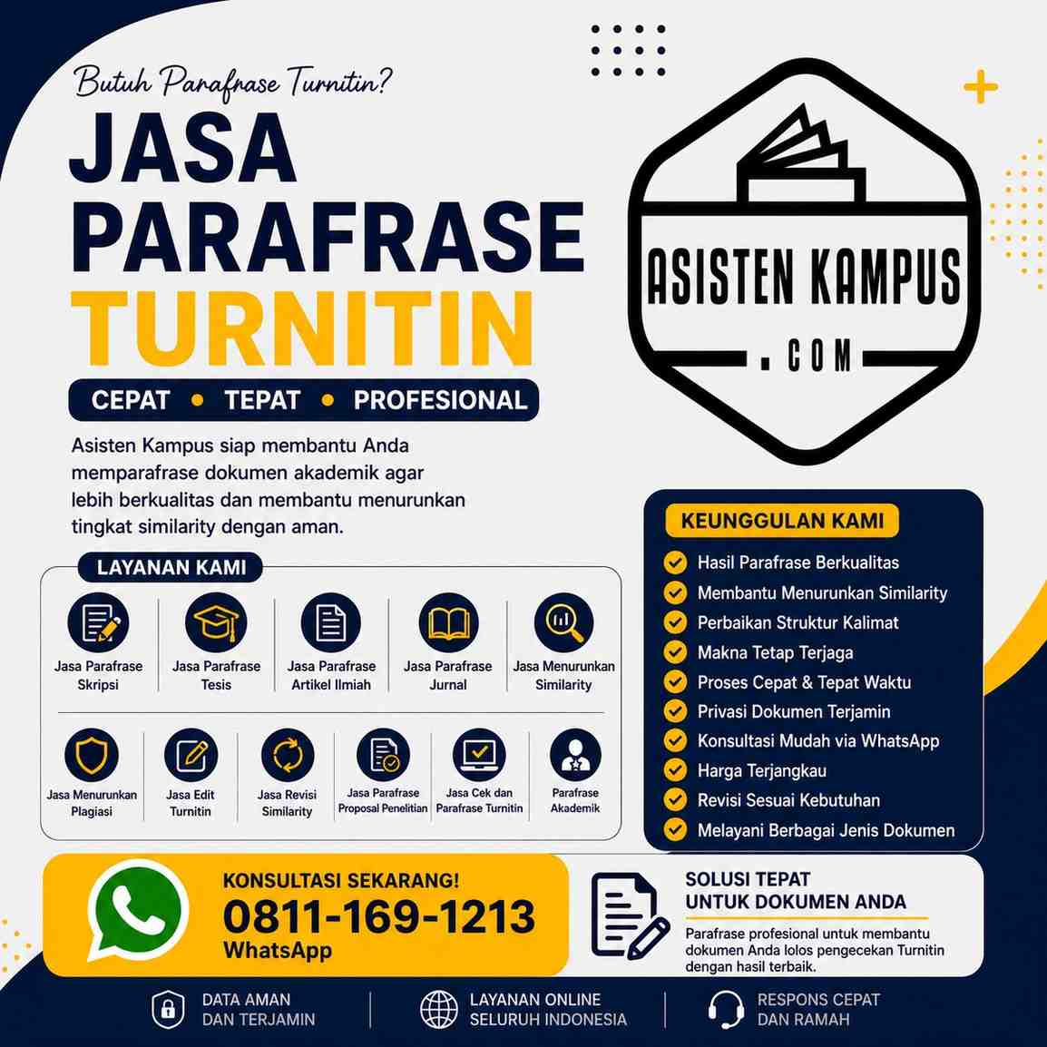Jasa Parafrase Turnitin
