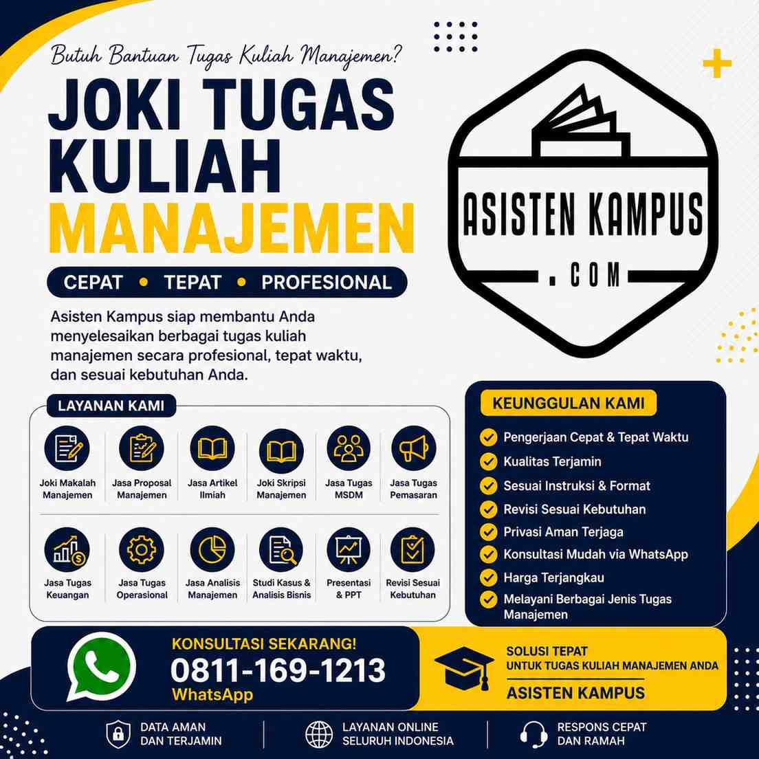 Joki Tugas Kuliah Manajemen