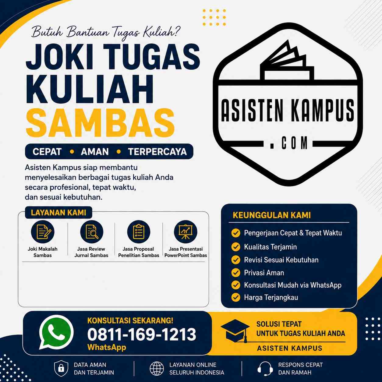 Joki Tugas Kuliah Sambas